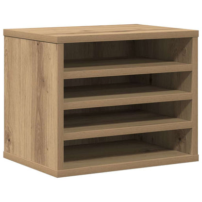 Desk Organiser Artisan oak 36 x 26 x 29.5 cm Engineered wood