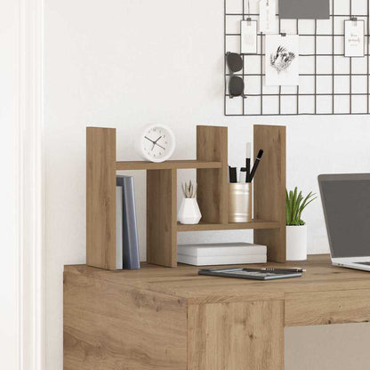 Desk Organiser Artisan oak 34.5 x 15.5 x 35.5 cm