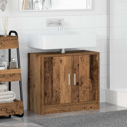 Bathroom Cabinet Old Wood 63 x 29 x 55 cm Engineered wood