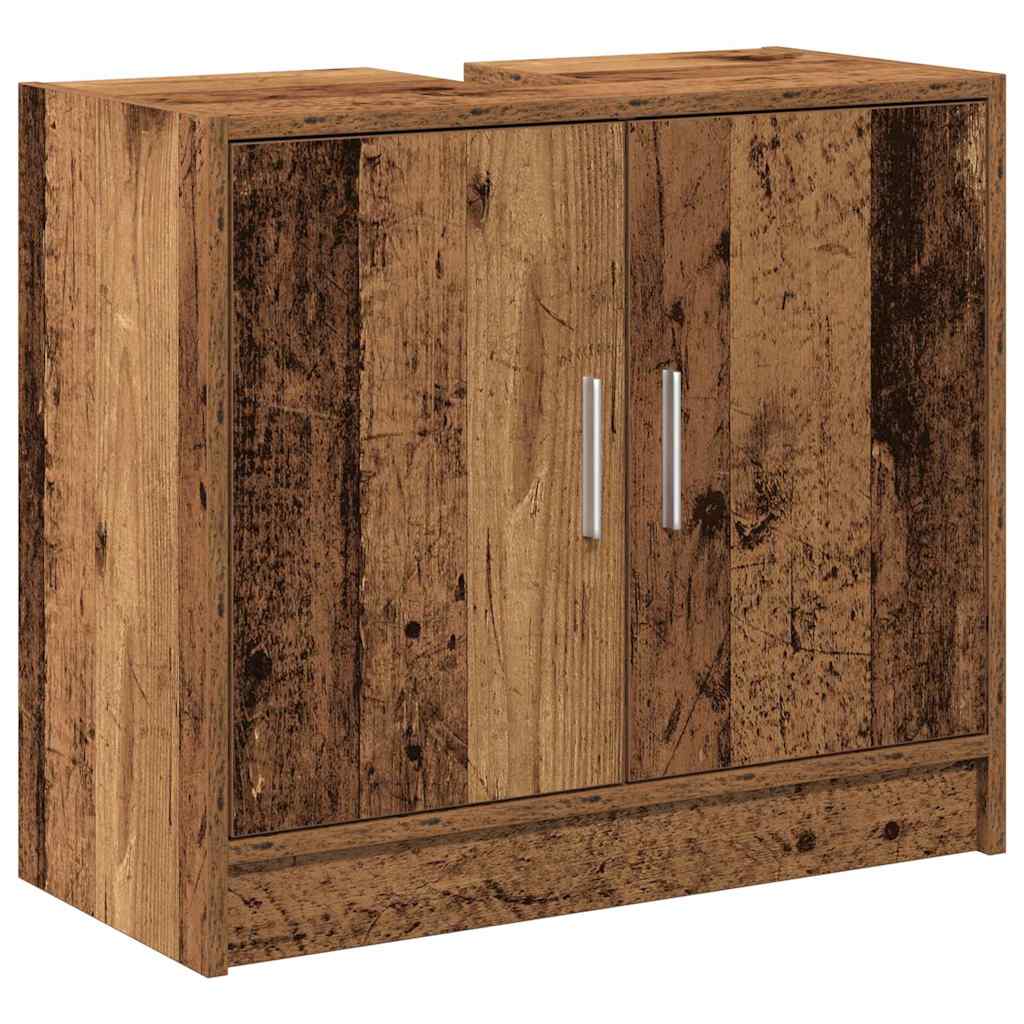 Bathroom Cabinet Old Wood 63 x 29 x 55 cm Engineered wood