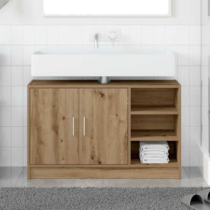 Bathroom Cabinet Artisan Oak 90 x 29 x 55 cm Engineered wood