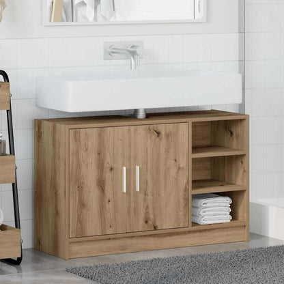 Bathroom Cabinet Artisan Oak 90 x 29 x 55 cm Engineered wood