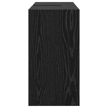 Bathroom Cabinet Black Oak 90 x 29 x 55 cm Engineered wood