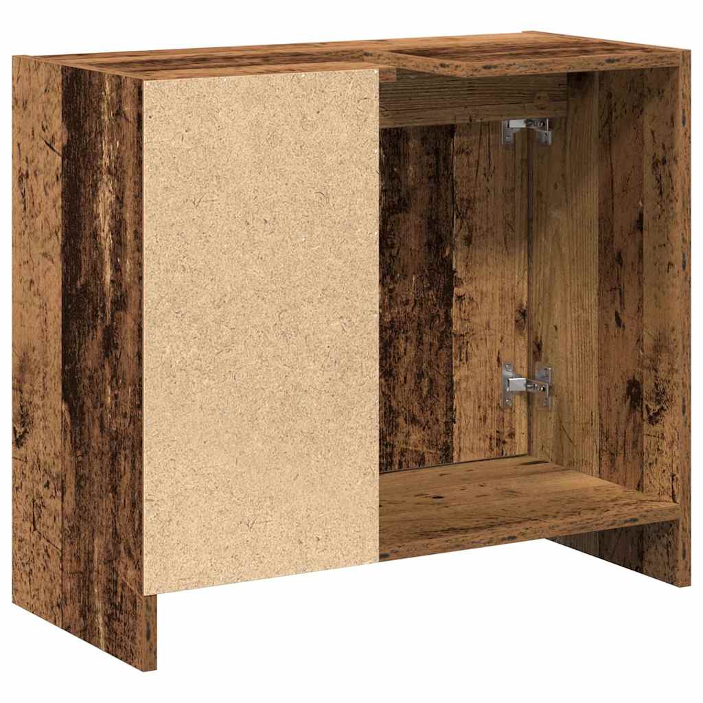 Bathroom Cabinet Old Wood 63 x 29 x 55 cm Engineered wood