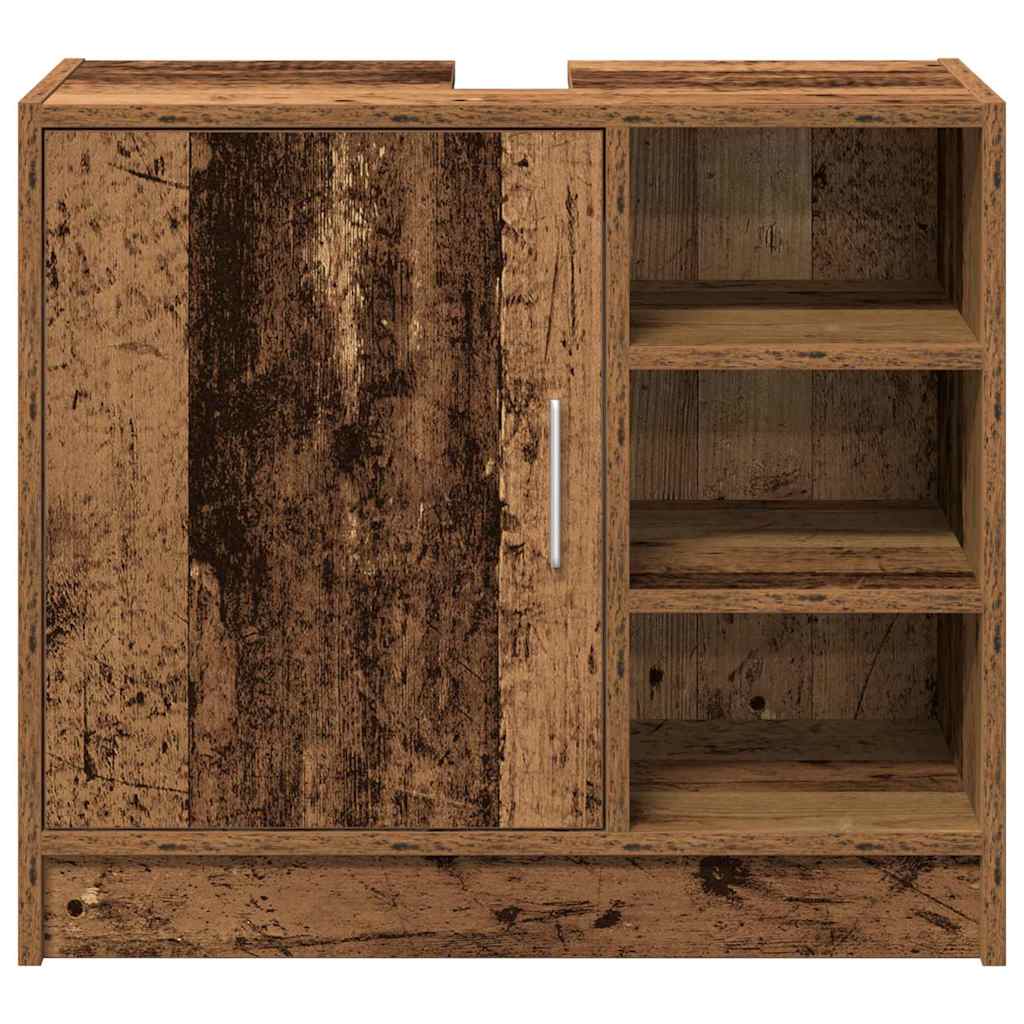 Bathroom Cabinet Old Wood 63 x 29 x 55 cm Engineered wood