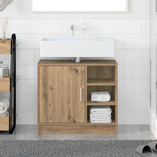 Bathroom Cabinet Artisan Oak 63 x 29 x 55 cm Engineered wood