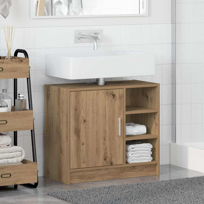 Bathroom Cabinet Artisan Oak 63 x 29 x 55 cm Engineered wood