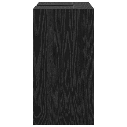 Bathroom Cabinet Black Oak 63 x 29 x 55 cm Engineered wood