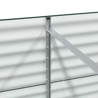 Garden Raised Bed Green 320 x 80 x 81 cm Steel