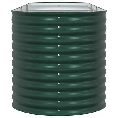 Garden Raised Bed Green 320 x 80 x 81 cm Steel