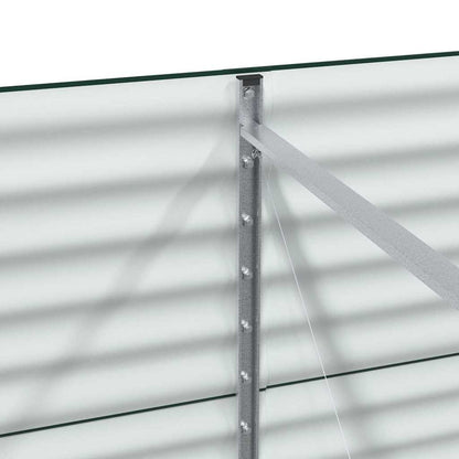 Garden Raised Bed Green 240 x 80 x 81 cm Steel