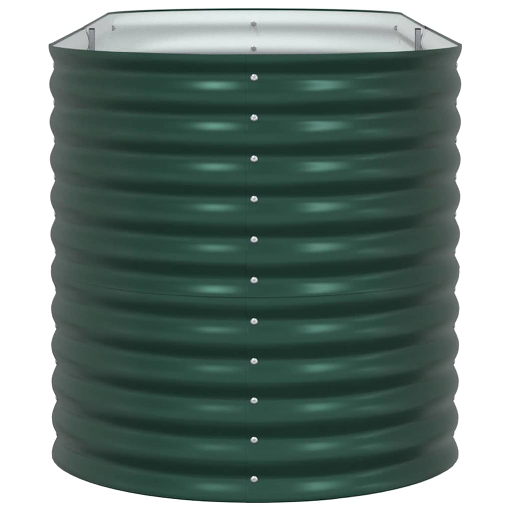 Garden Raised Bed Green 240 x 80 x 81 cm Steel