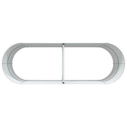 Garden Raised Bed Green 240 x 80 x 81 cm Steel