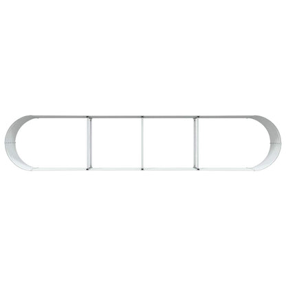 Garden Raised Bed Green 400 x 80 x 44 cm Steel