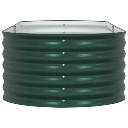 Garden Raised Bed Green 240 x 80 x 44 cm Steel