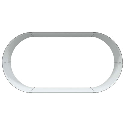 Garden Raised Bed Brown 160 x 80 x 44 cm Steel