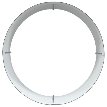 Garden Raised Bed Brown 80 x 80 x 44 cm Steel