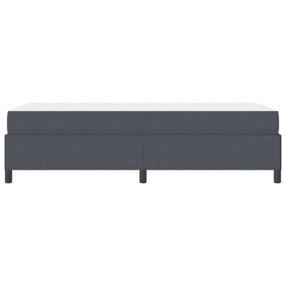 Bed Frame Dark grey 80 x 200 cm Corduroy fabric
