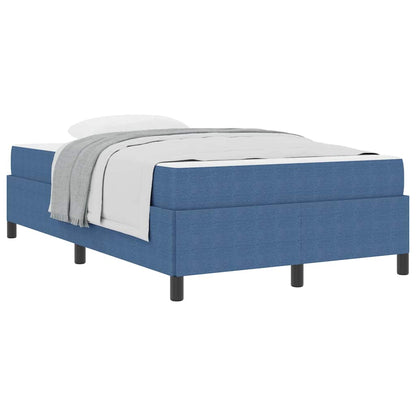 Bed Frame Blue 120 x 200 cm Corduroy fabric