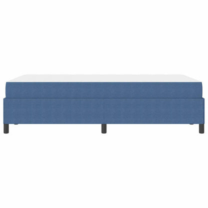 Bed Frame Blue 120 x 200 cm Corduroy fabric