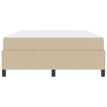 Bed Frame Light green grey 140 x 190 cm Corduroy fabric