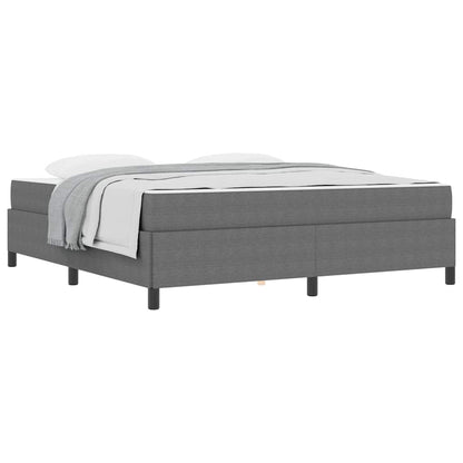 Bed Frame Light grey 180 x 200 cm Corduroy fabric
