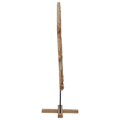 Christmas Tree with Stand Brown 90 cm Solid teak wood