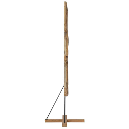 Christmas Tree with Stand Brown 180 cm Solid teak wood