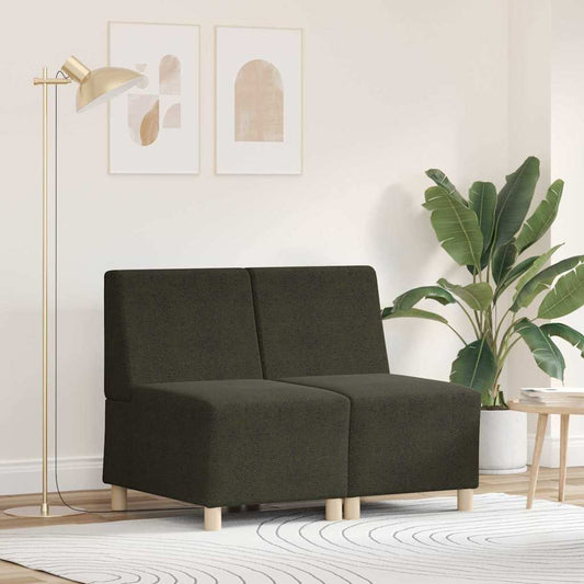 Sofa Chair 2 pcs Green 55 x 74 x 82 cm Faux suede leather