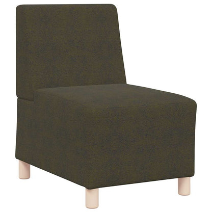 Sofa Chair 3 pcs Green 55 x 74 x 82 cm Faux suede leather