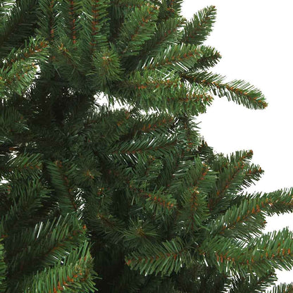 Artificial Hinged Christmas Tree Green 240 cm PVC, steel