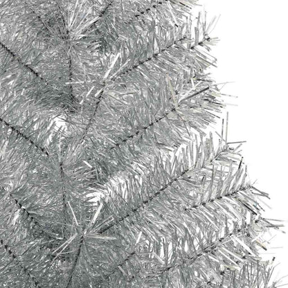 Artificial Christmas Tree Silver 120 cm PET