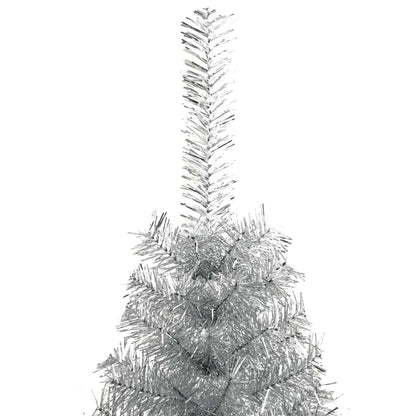 Artificial Christmas Tree Silver 120 cm PET