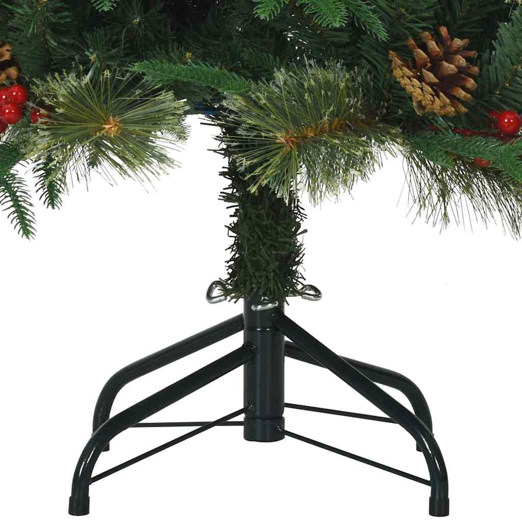 Artificial Hinged Christmas Tree Green 120 cm PE and PVC