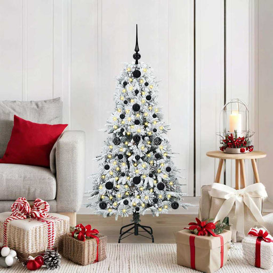 Artificial Hinged Christmas Tree Green 120 cm PE and PVC