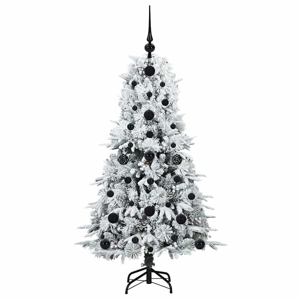Artificial Hinged Christmas Tree Green 120 cm PE and PVC