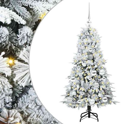Artificial Hinged Christmas Tree Green 120 cm PE and PVC