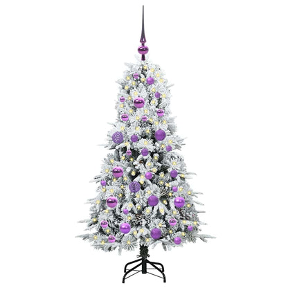Artificial Hinged Christmas Tree Green 120 cm PE and PVC