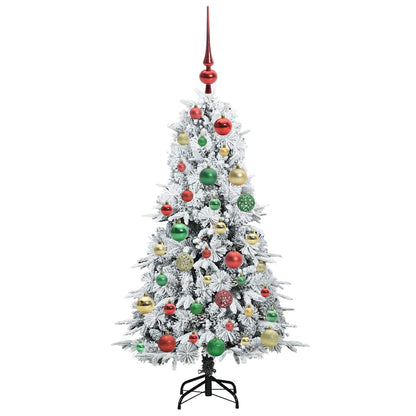 Artificial Hinged Christmas Tree Green 120 cm PE and PVC