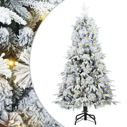 Artificial Hinged Christmas Tree Green 150 cm PE and PVC