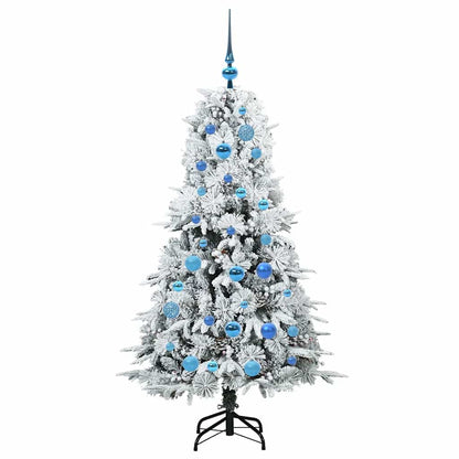 Artificial Hinged Christmas Tree Green 150 cm PE and PVC