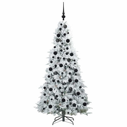 Artificial Hinged Christmas Tree Green 180 cm PE and PVC