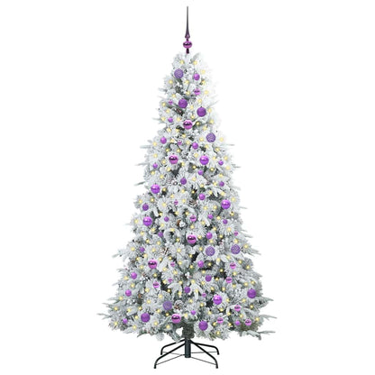 Artificial Hinged Christmas Tree Green 180 cm PE and PVC