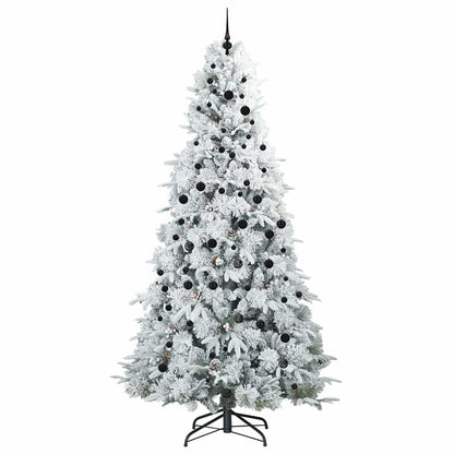 Artificial Hinged Christmas Tree Green 240 cm PE and PVC