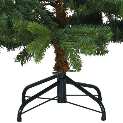 Artificial Christmas Tree with 150 LEDs Green 120 cm PE and PVC