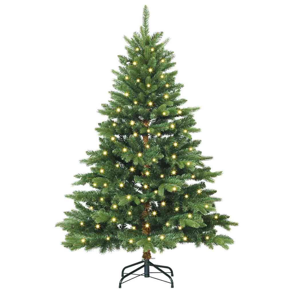 Artificial Christmas Tree with 150 LEDs Green 150 cm PE and PVC