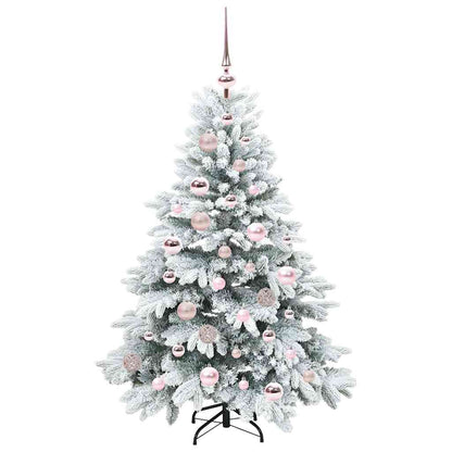 Artificial Christmas Tree with 150 LEDs Green 120 cm PE and PVC