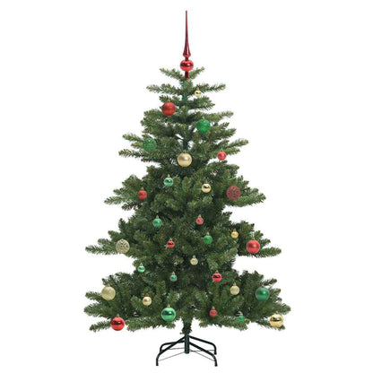 Artificial Hinged Christmas Tree with 150 LEDs 150 cm PVC