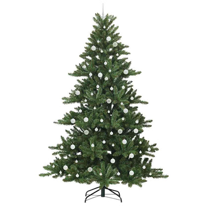 Artificial Hinged Christmas Tree with 300 LEDs 240 cm PVC