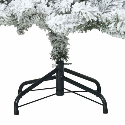 Artificial Hinged Christmas Tree with 150 LEDs 150 cm PVC